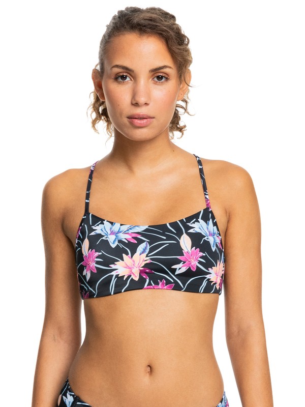 Roxy Active Haut De Bikini De Sport Bralette Pour Femme Roxy