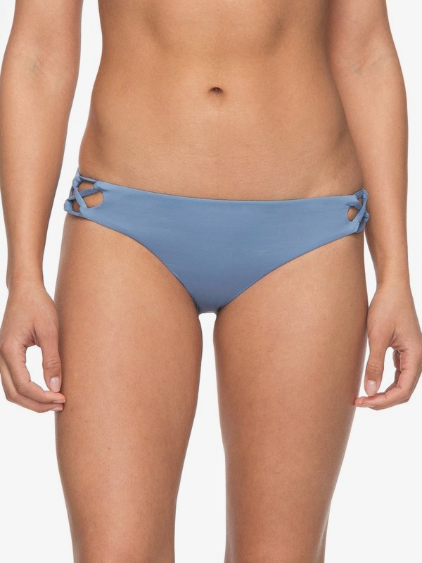 roxy, Softly Love Reversible Scooter Bikini Bottoms, BLUE SHADOW (bkq0) 0 Softly Love Reversible Scooter Bikini Bottoms Blue ERJX403574 Roxy