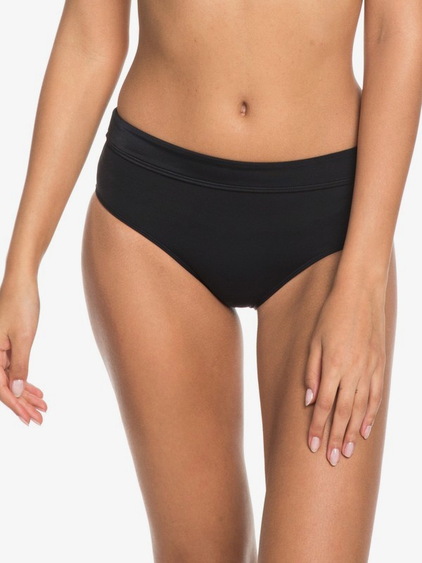 Beach Basic MidWaist Bikini Bottoms Roxy