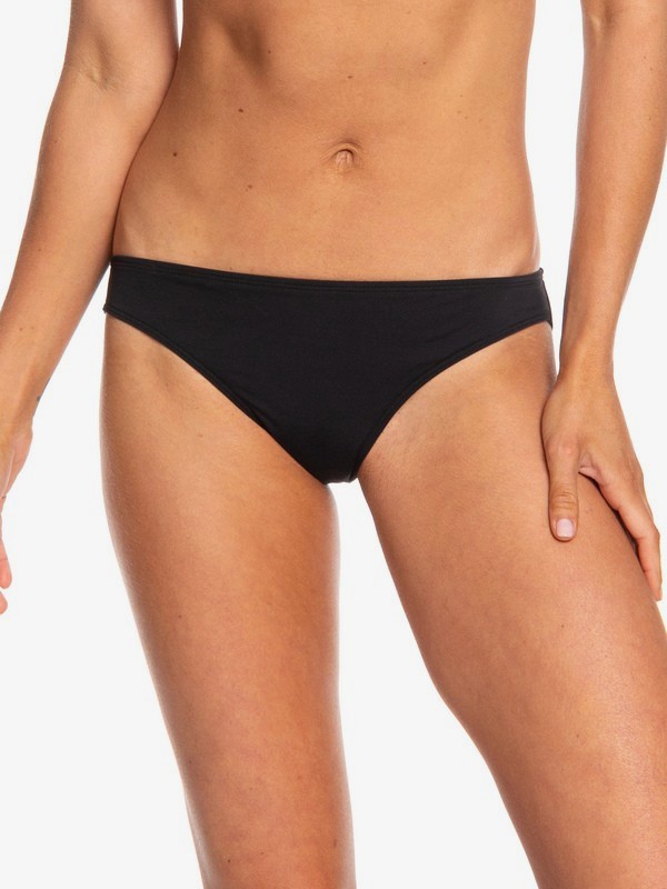 roxy, Beach Classics Mini Bikini Bottoms, TRUE BLACK (kvj0) 0 Beach Classics Mini Bikini Bottoms Black ERJX403804 Roxy