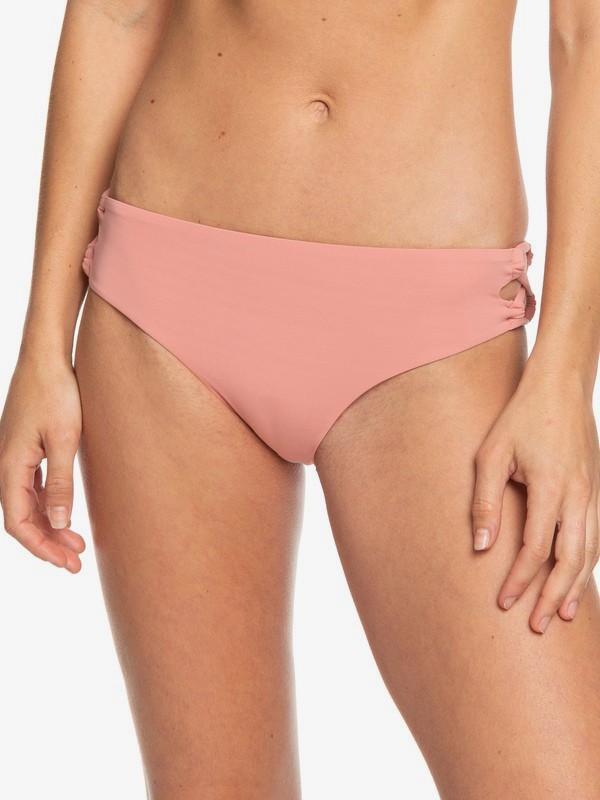 roxy, Beach Classics Full Bikini Bottoms, ROSETTE (mhw0) 0 Beach Classics Full Bikini Bottoms Pink ERJX403805 Roxy