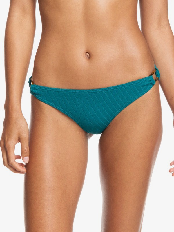 roxy, Tidal Times Mini Bikini Bottoms, EVERGLADE (bss0) 0 Tidal Times Mini Bikini Bottoms Blue ERJX403853 Roxy