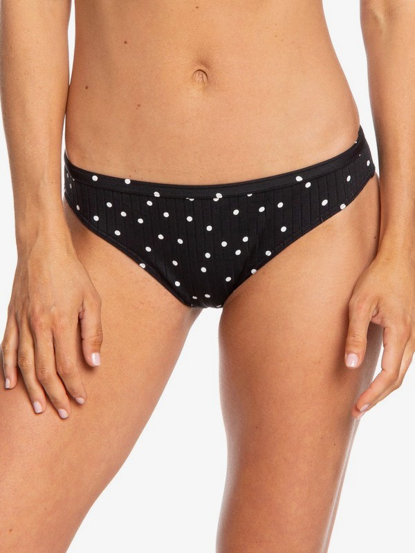 roxy, Water Heart Bralette - Bas de bikini couvrance naturelle pour Femme, ANTHRACITE LITTLE THING S (kvj7) 0 Water Heart Bralette - Bas de bikini couvrance naturelle pour Femme Noir ERJX403855 Roxy