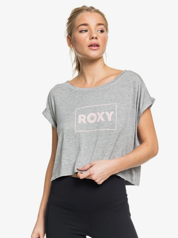 Roxy - Empty Streets - Kort Sportshirt voor Dames