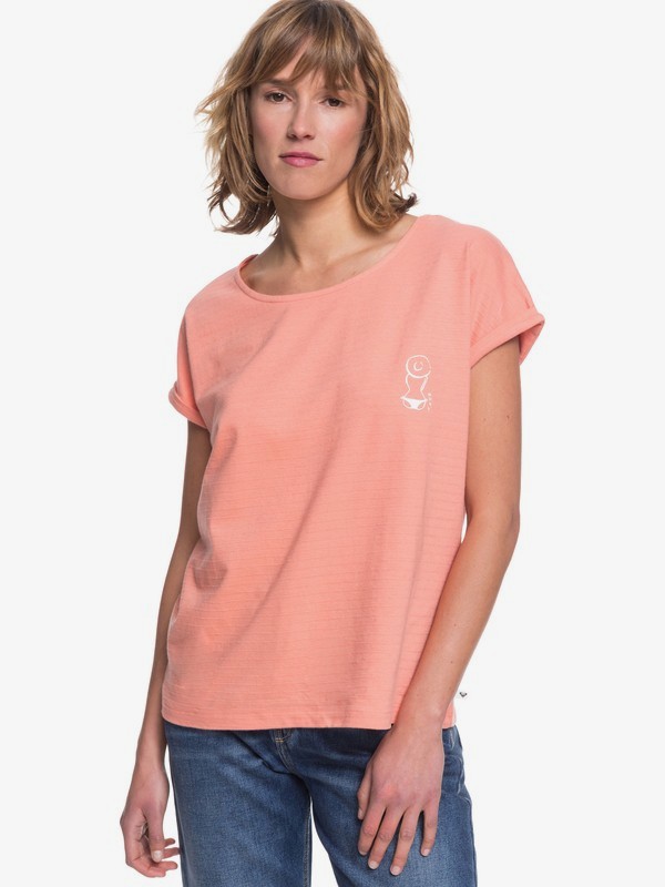 Roxy - Blue Lagoon View - T-Shirt voor Dames