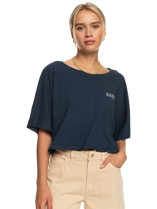 Roxy - Tiki And Surf - Kort Oversized T-shirt voor Dames