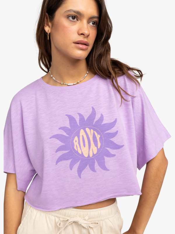 Roxy - Tiki & Surf - Oversized T-shirt voor Dames