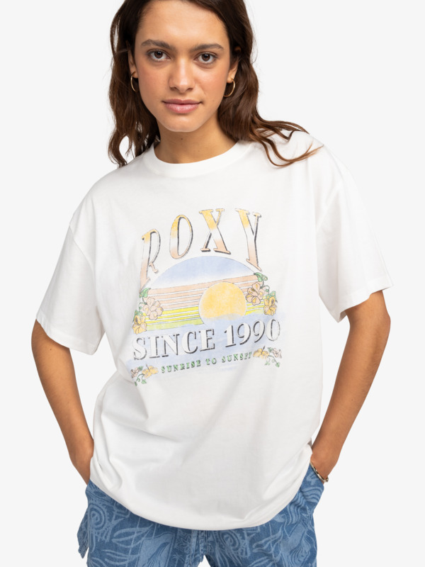 Roxy - Dreamers - Oversized Loose T-Shirt voor Dames