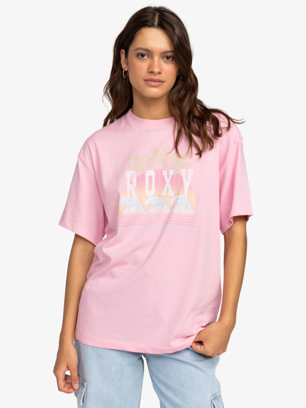 Roxy - Dreamers - Oversized Loose T-Shirt voor Dames