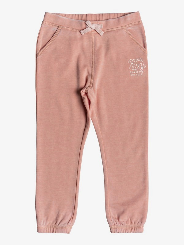 roxy, Girl's 2-6 Wonderful Days Sunshine Slim Fit Joggers, TROPICAL PEACH (mdr0) 0 Girl's 2-6 Wonderful Days Sunshine Slim Fit Joggers Pink ERLFB03055 Roxy