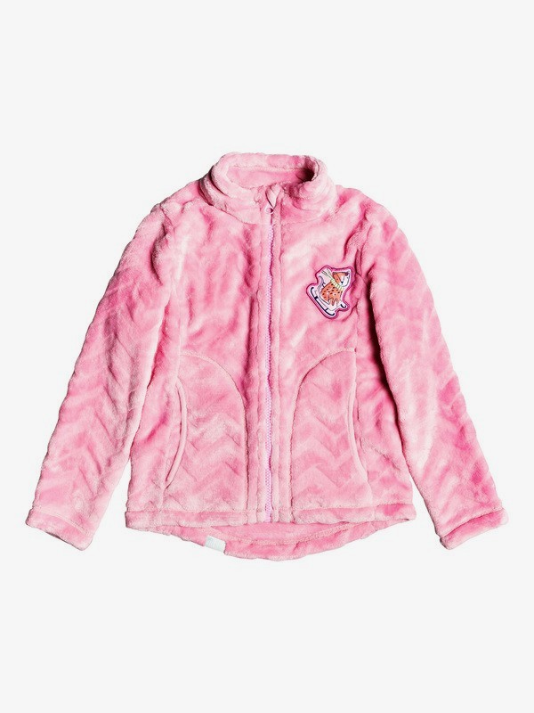 roxy, Igloo - Sudadera Técnica Agradable con Medio Cuello y Cremallera para Chicas 4-16, PRISM PINK (meq0) 0 Igloo - Sudadera Técnica Agradable con Medio Cuello y Cremallera para Chicas 4-16 Rosa ERLFT03181 Roxy
