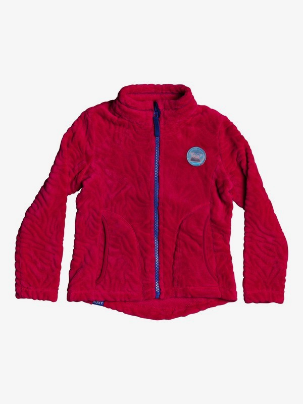 Roxy - Igloo - Technische Fleece met Rits en capuchon voor Meisjes 2-7