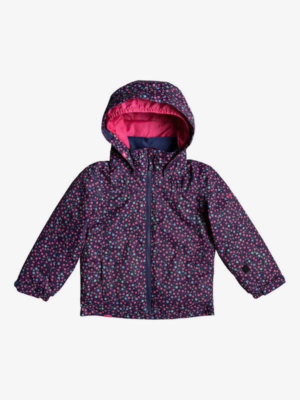 roxy, Mini Jetty - Chaqueta para Nieve para Chicas 2-7, MEDIEVAL BLUE SWEET MARGUERITE (bte8) 0 Mini Jetty - Chaqueta para Nieve para Chicas 2-7 Azul ERLTJ03010 Roxy
