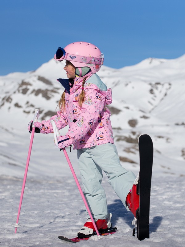 roxy, Lola - Pantalón para Nieve para Chicas 2-7, HARBOR GRAY (bfr0) 0 Lola - Pantalón para Nieve para Chicas 2-7 Azul ERLTJ03012 Roxy