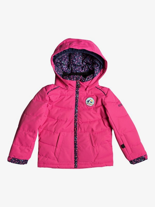 roxy, Anna - Veste de snow pour Fille 2-7 ans, BEETROOT PINK (mml0) 0 Anna - Veste de snow pour Fille 2-7 ans Rose ERLTS03006 Roxy