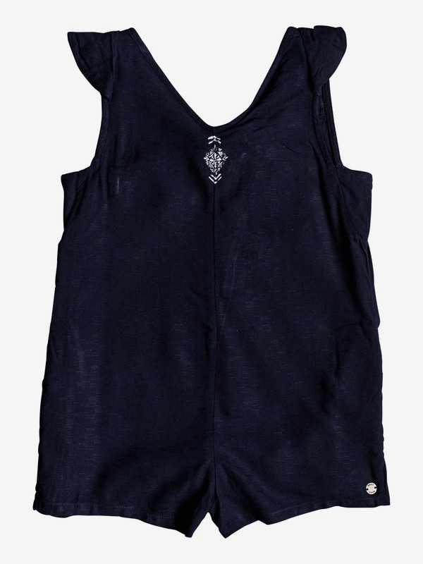 roxy, Girl's 2-6 Old School Romper, DRESS BLUES (btk0) 0 Girl's 2-6 Old School Romper Blue ERLWD03047 Roxy