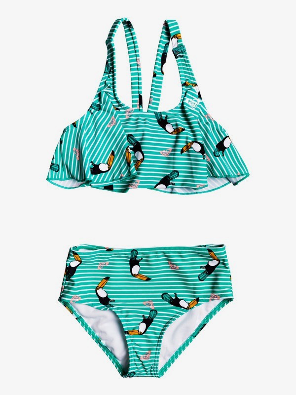roxy, ROXY Birds Flutter Bikini Set, BRIGHT WHITE S BIRDS (wbb7) 0 ROXY Birds Flutter Bikini Set White ERLX203092 Roxy