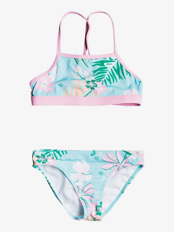 roxy, SUNSHINE ROXY CROP TOP SET, FRESH WATER FLAT DAY S (xbbm) 0 SUNSHINE ROXY CROP TOP SET Blue ERLX203093 Roxy