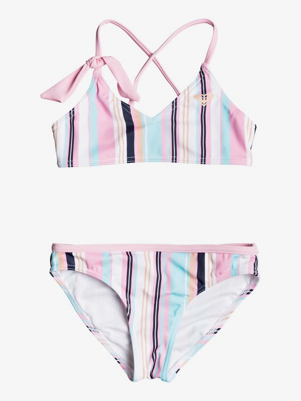 roxy, CUTTY HEART ATHLETIC SET, PRISM PINK BILBAO STRIPES S (meq3) 0 CUTTY HEART ATHLETIC SET Pink ERLX203095 Roxy