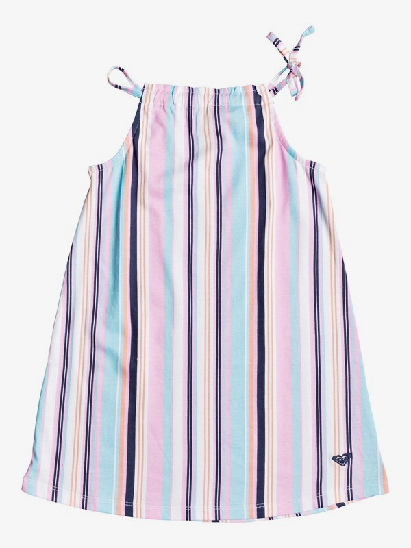 roxy, Girl's 2-7 ROXY Shade Strappy Beach Dress, PRISM PINK BILBAO STRIPES S (meq3) 0 Girl's 2-7 ROXY Shade Strappy Beach Dress Pink ERLX603006 Roxy
