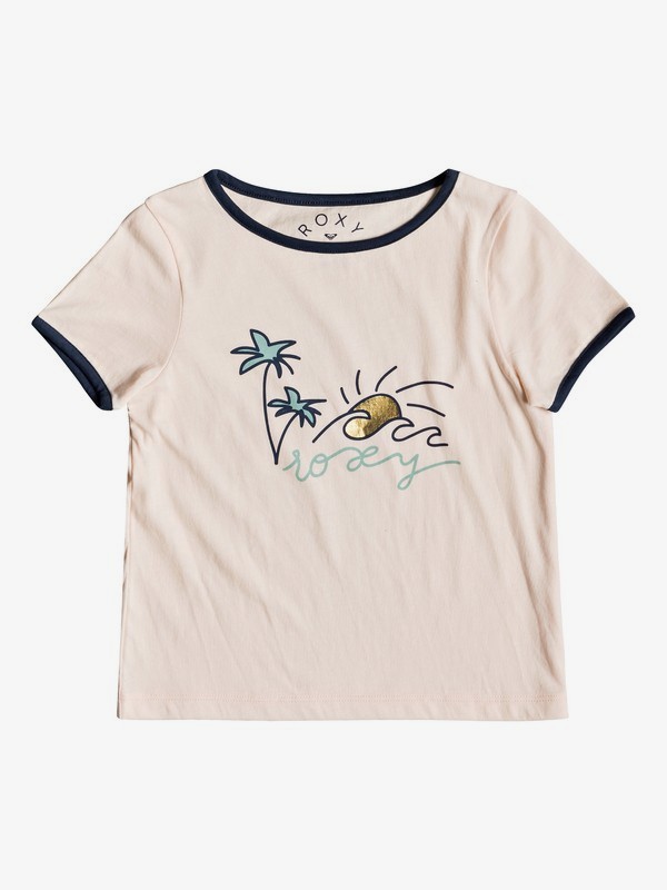 roxy, Times Up B - T-Shirt for Girls 2-7, CLOUD PINK (mcw0) 0 Times Up B - T-Shirt for Girls 2-7 Pink ERLZT03200 Roxy