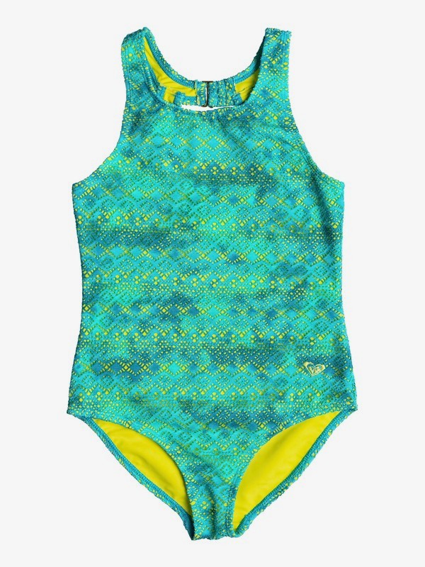 Girl's 26 Crochet Cutie One Piece Swimsuit RRF68536 Roxy