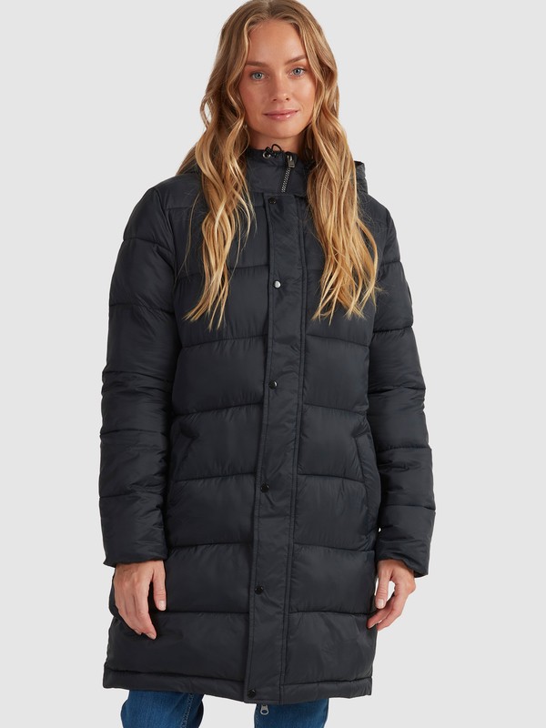 Womens Ocean Peaks Long Puffer Jacket | Roxy