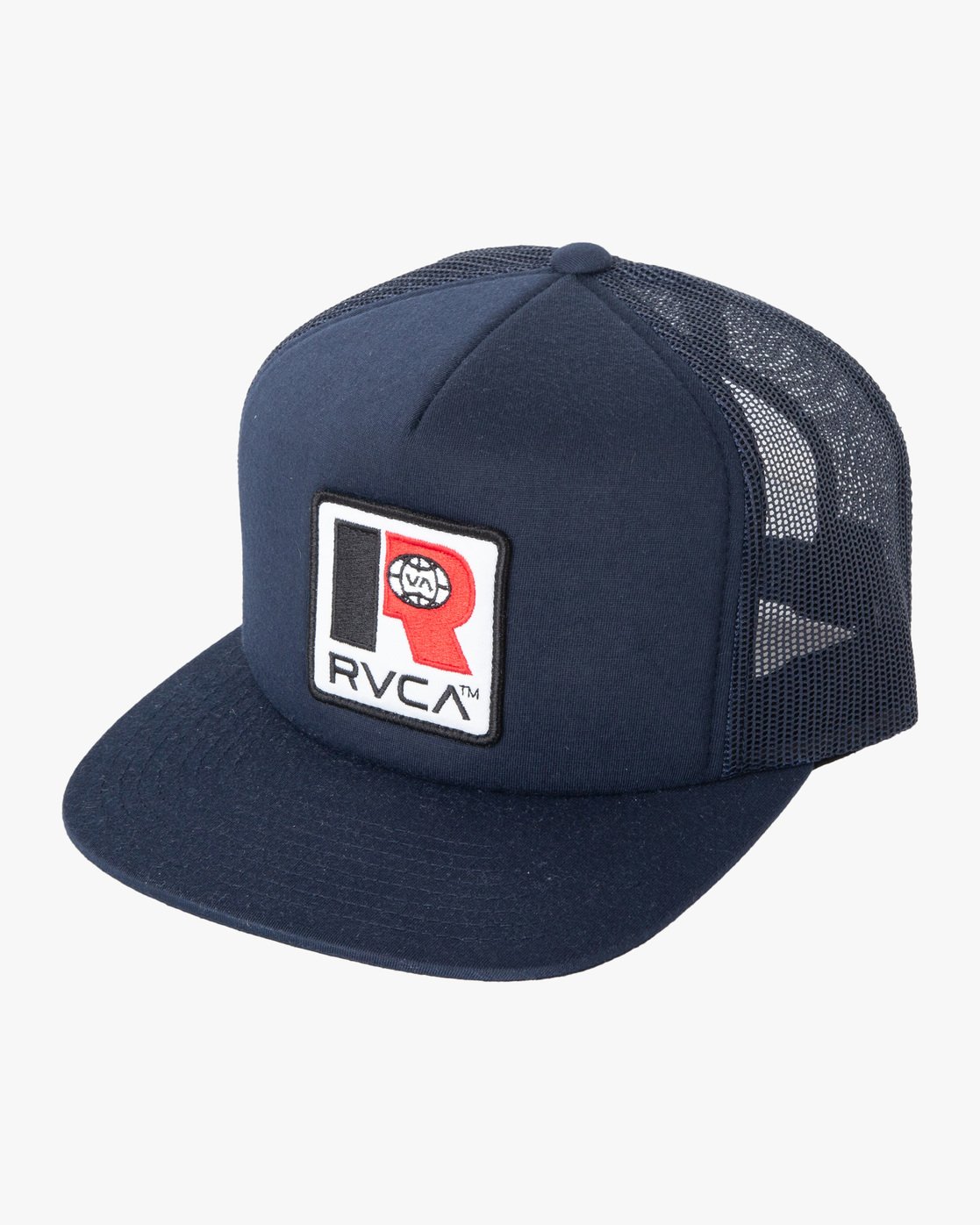 rvca foamy trucker hat