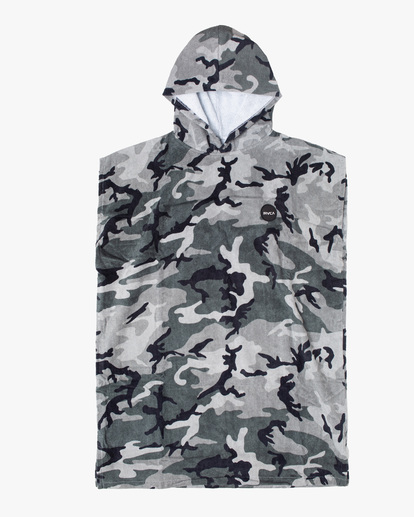 0 Boy’s All The Way Changing Poncho Black AVBAA00102 RVCA