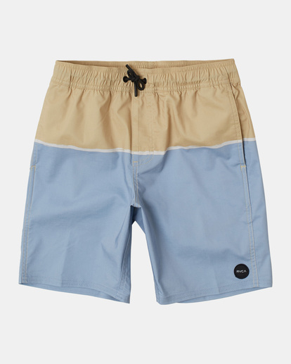 0 Boy's County Elastic Boardshorts 16" Beige AVBBS00120 RVCA