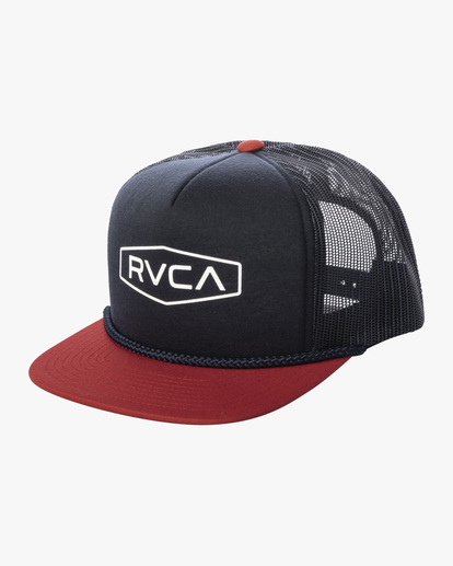 rvca staple foamy trucker