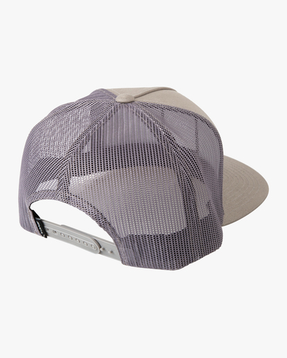 1 Boy's VA All The Way Printed Trucker Hat Green AVBHA00134 RVCA