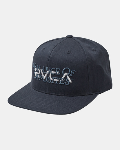 0 Big Balance Snapback Hat Black AVBHA00143 RVCA