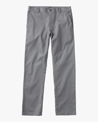 0 Boy's Weekday Stretch Pants Grey AVBNP00105 RVCA