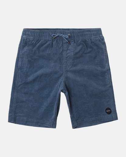 0 Boy's Escape Corduroy Walkshorts 16" Blue AVBWS00111 RVCA