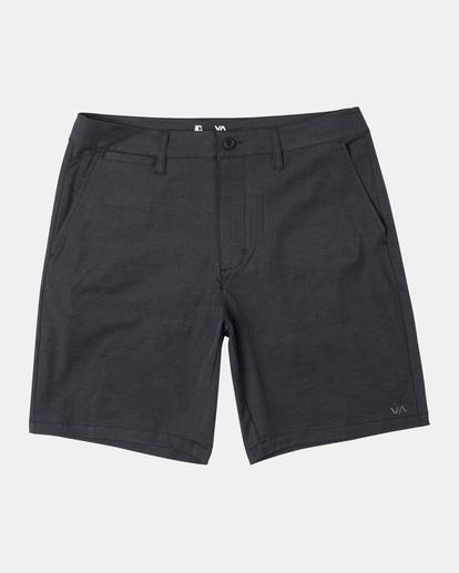 0 Boy's Back In Hybrid Walkshorts 19" Black AVBWS00116 RVCA