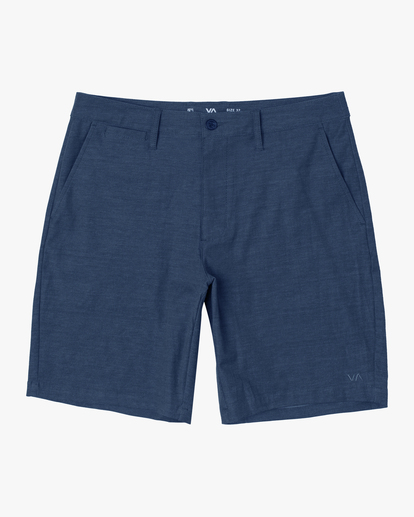 0 Boy's Back In Hybrid Walkshorts 19" Blue AVBWS00116 RVCA