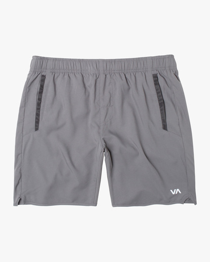 0 Boy's Yogger III Elastic Walkshorts 15" Grey AVBWS00120 RVCA