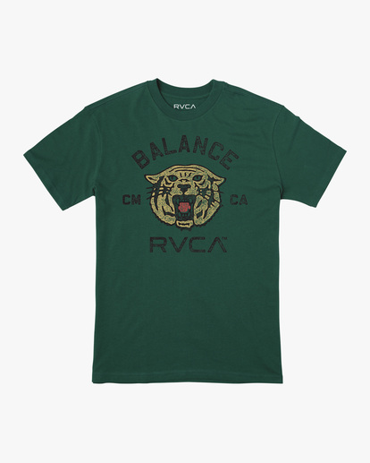 0 Boy's Squadron Tee Green AVBZT00327 RVCA