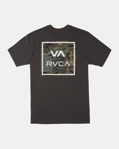 0 Boy's VA All The Way T-Shirt Black AVBZT00361 RVCA