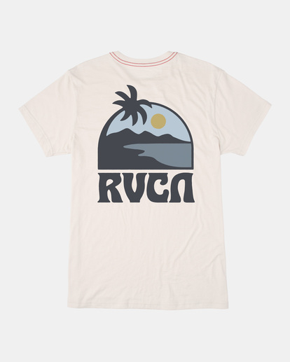 0 Sundowner Tee White AVBZT00384 RVCA