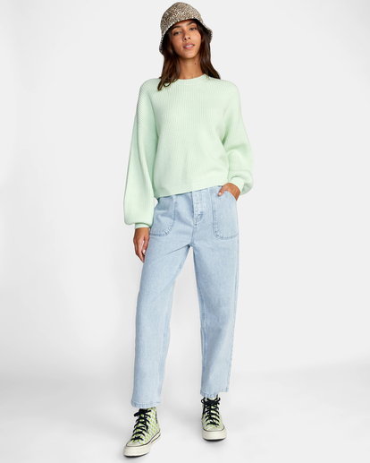 1 Scrunchie Denim Pants Multicolor AVJDP00108 RVCA