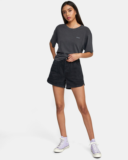 2 Venice Denim Shorts Black AVJDS00109 RVCA