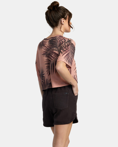 5 Venice Twill - Short Elástico para Mujer Marron AVJDS00114 RVCA