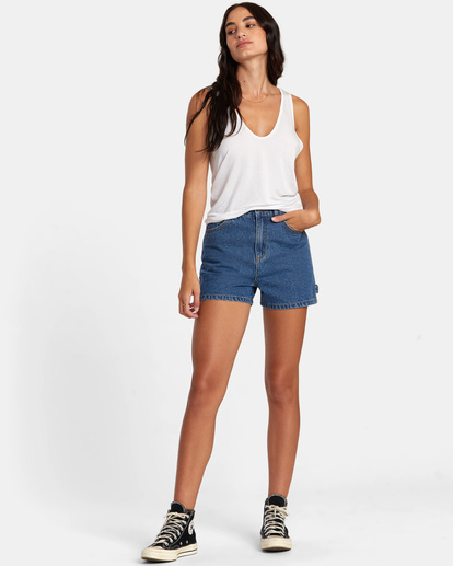 Rvca denim sale shorts