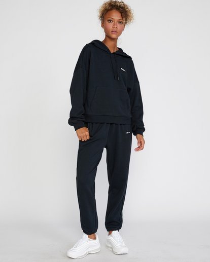 1 VA ESSENTIAL HOODIE Black AVJFT00118 RVCA