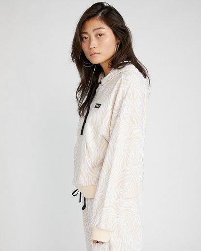2 VA Essential Hoodie White AVJFT00118 RVCA