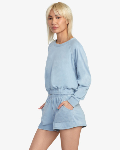 9 Seapoint Top Sweatshirt Blue AVJFT00138 RVCA