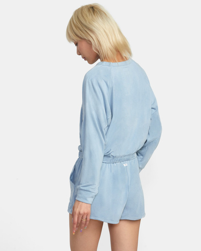 1 Seapoint Top Sweatshirt Blue AVJFT00138 RVCA
