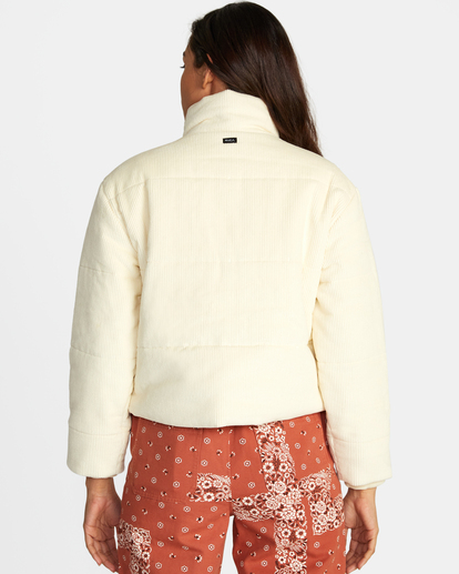 1 Eezeh Puffer JACKET Yellow AVJJK00104 RVCA